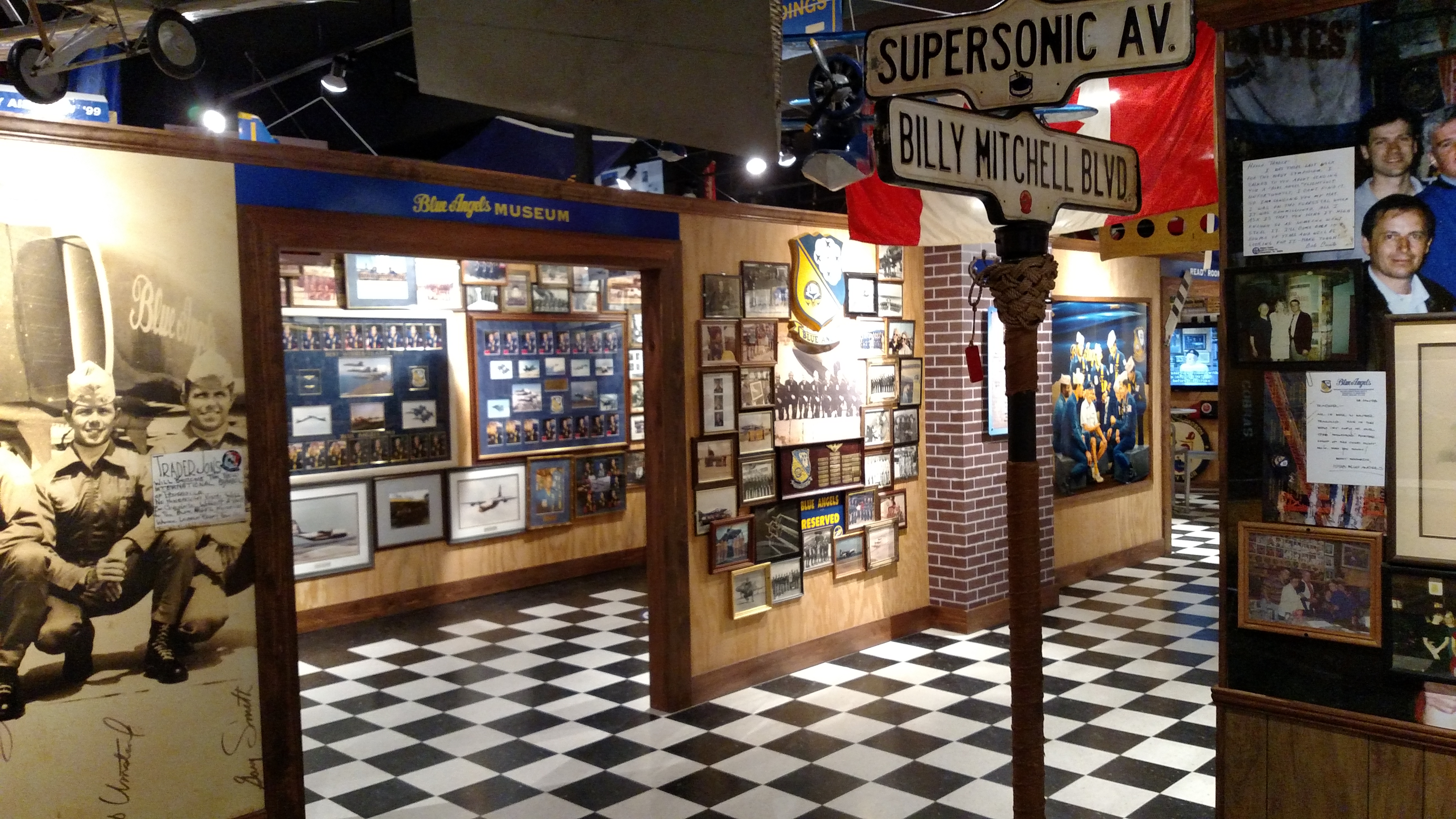 New Trader Jon's exhibit in the pensacola museum of history